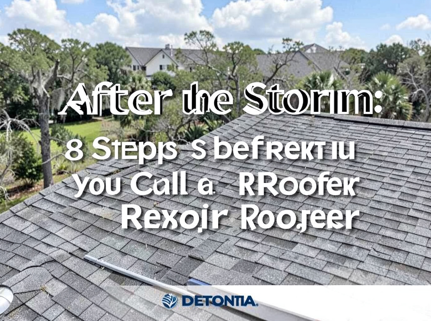 After the Storm: 8 Steps Before You Call a Roofer